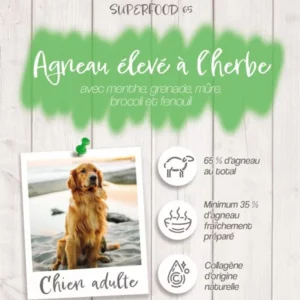 Croquettes Crocsmimi pour chien adulte – recette agneau